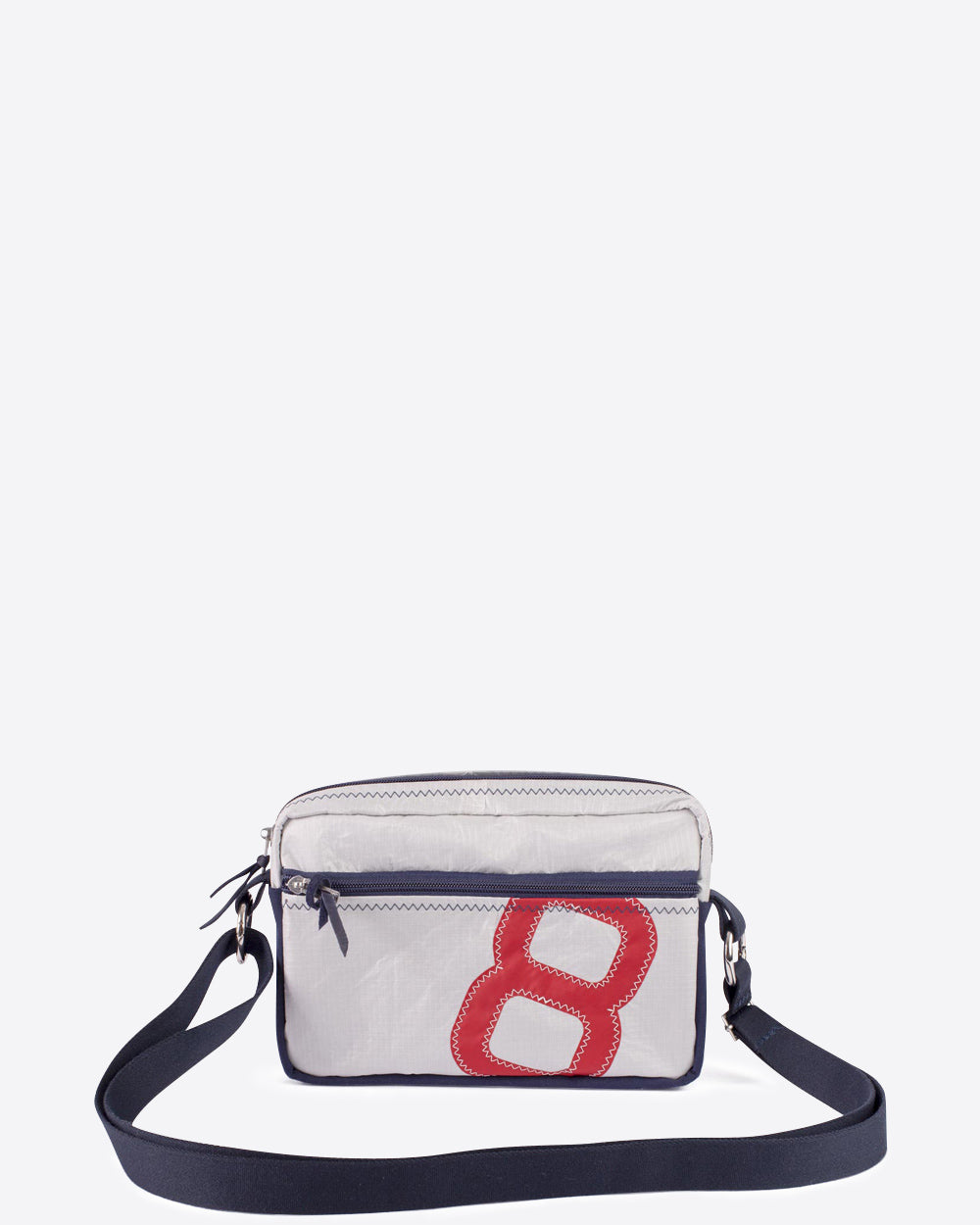 Besace Max · Navy rouge