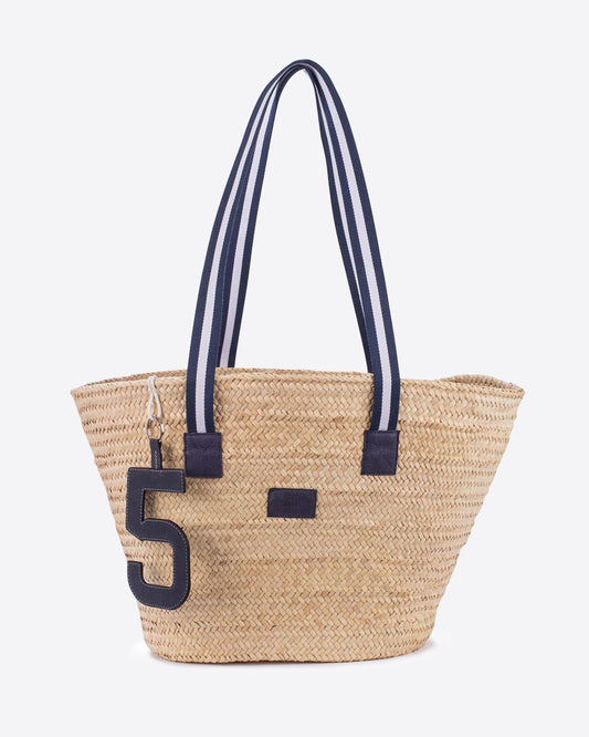 Cabas panier Pénélope · Bleu