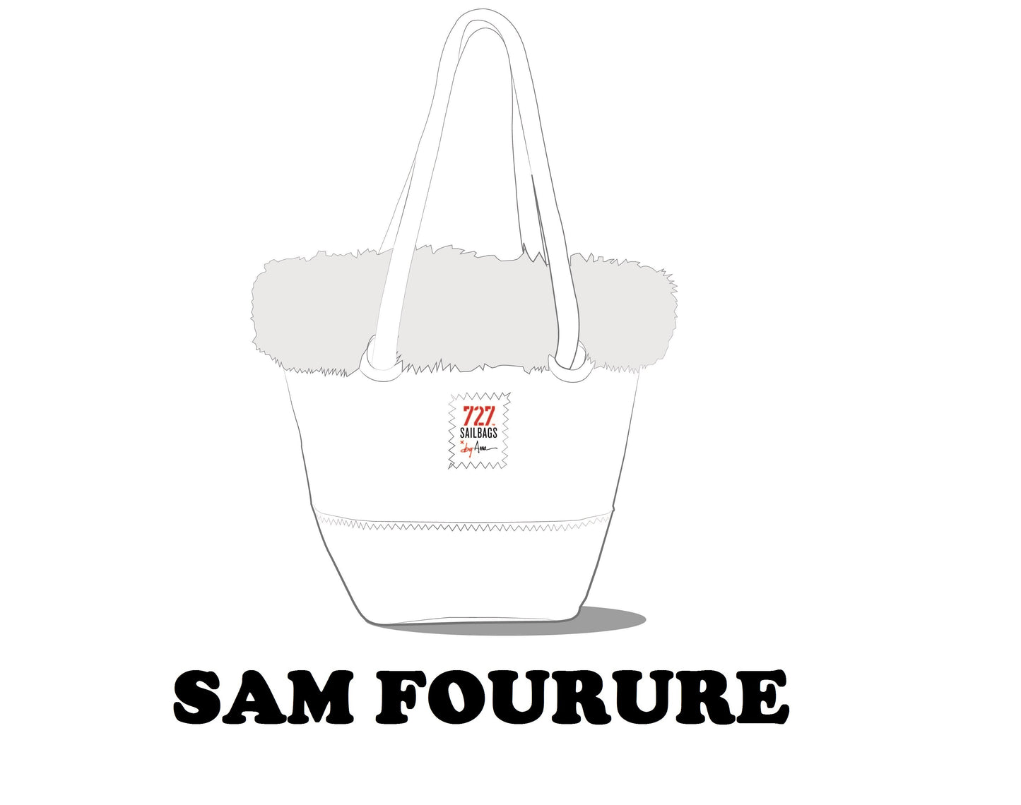 Cabas Sam Fourure