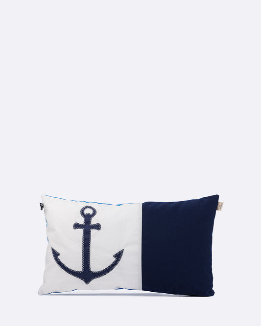 Coussin 30x50 · Ancre marine