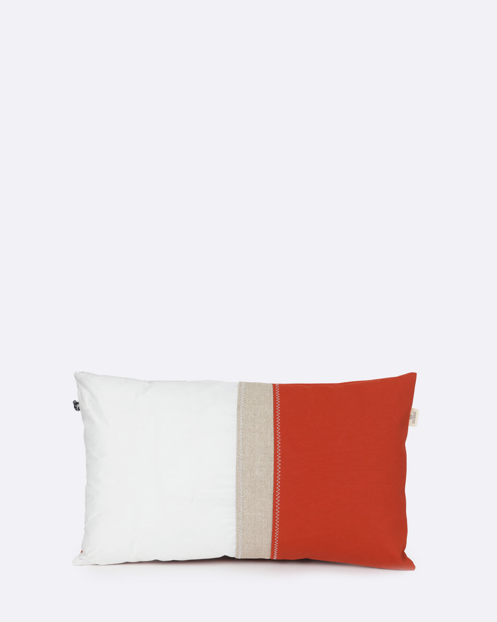 Coussin 50x30 · Lin et terre de feu