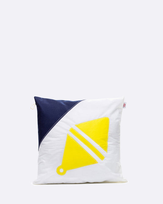 Coussin · 40x40 Flottille jaune
