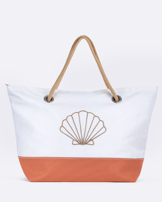 Sac de voyage Carla Santiago · Coton corail