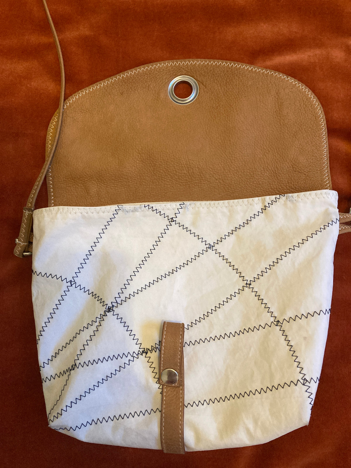 Sac bandoulière Calypso Belem · Cuir