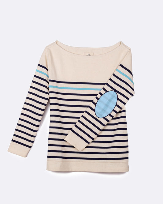 Marinière Midship Femme · Bleu et écru