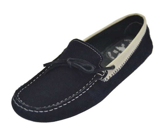 Mocassin bleu marine