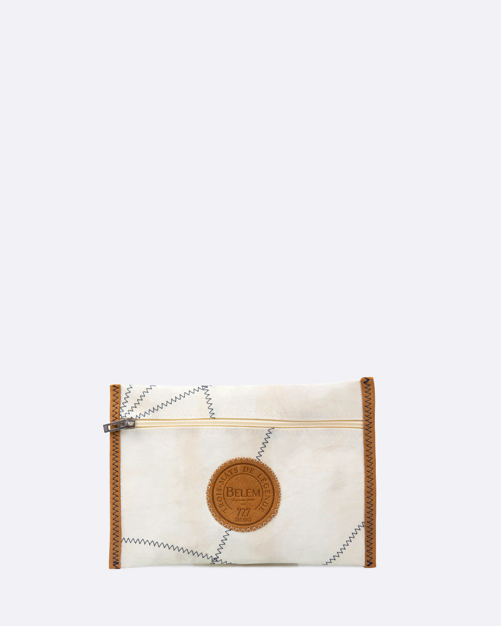 Pochette Zippée Belem · Cuir