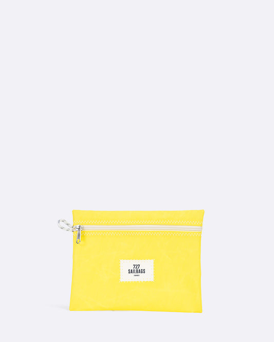 Pochette Zippée · Jaune