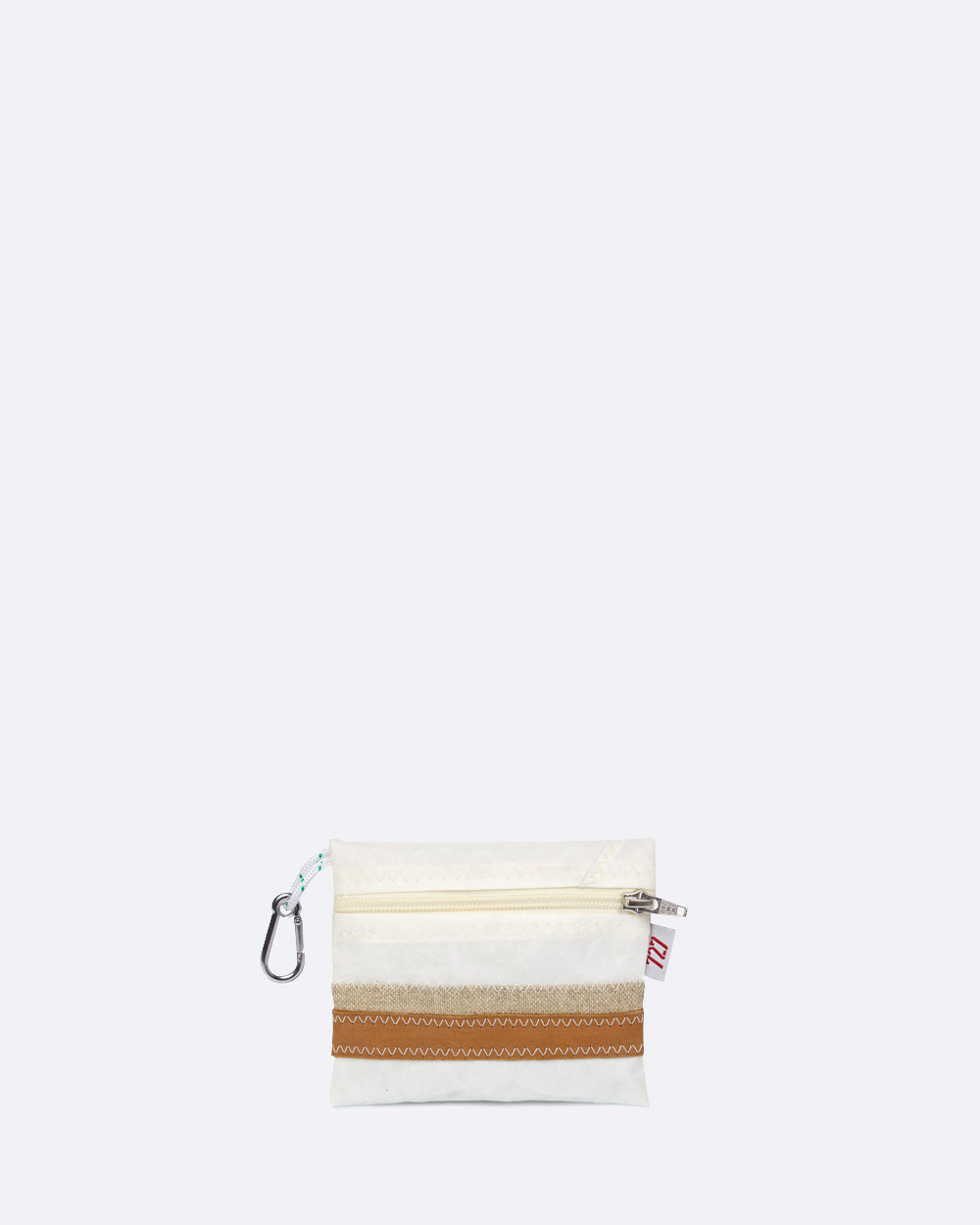 Pocket · Lin et cuir ambre