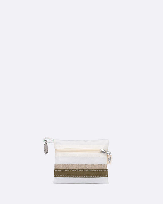 Pocket · Lin et cuir kaki