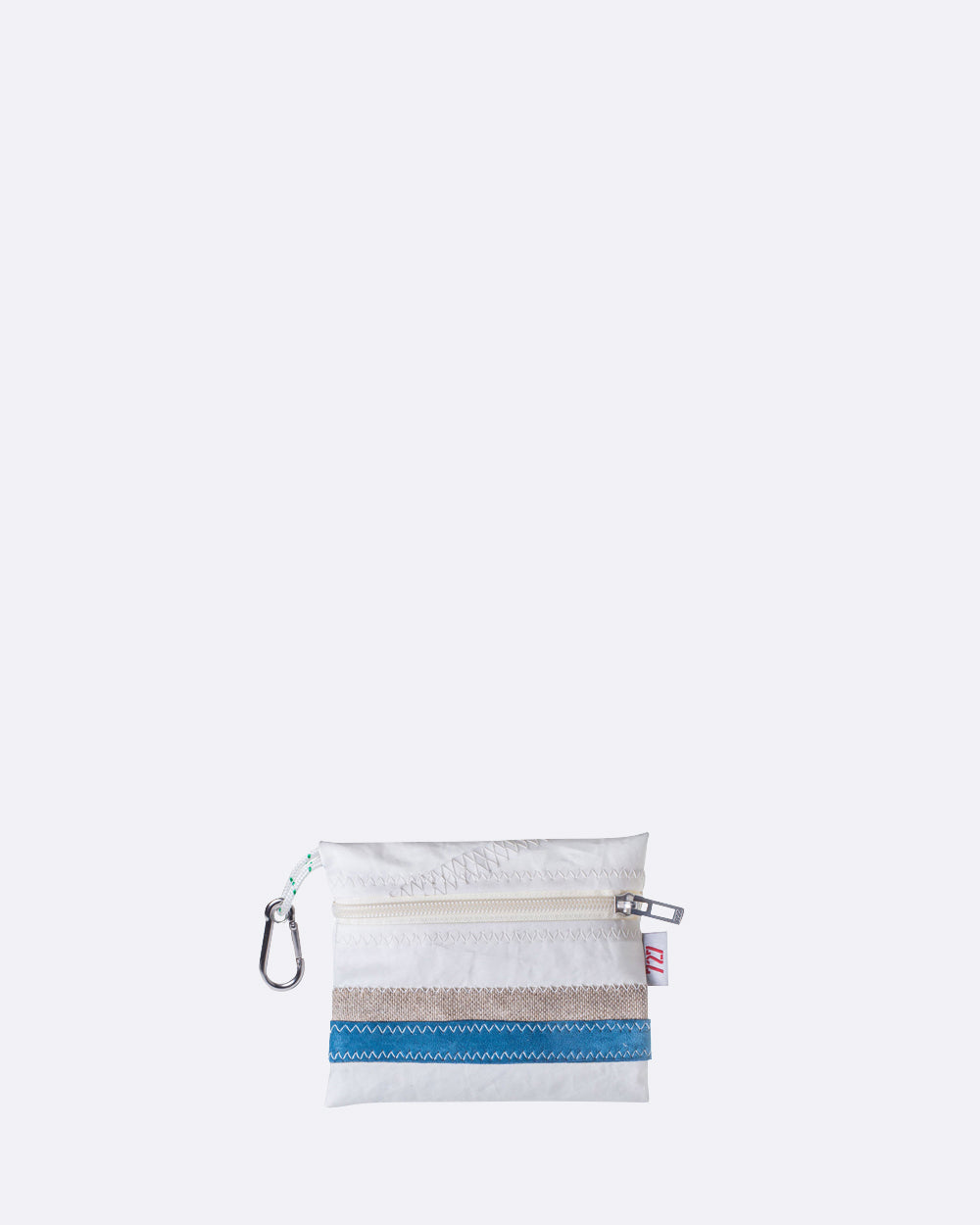 Pocket · Lin et cuir suède