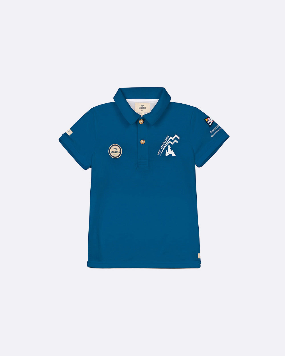 Polo enfant Bol d'Or Mirabaud 2021 Bleu
