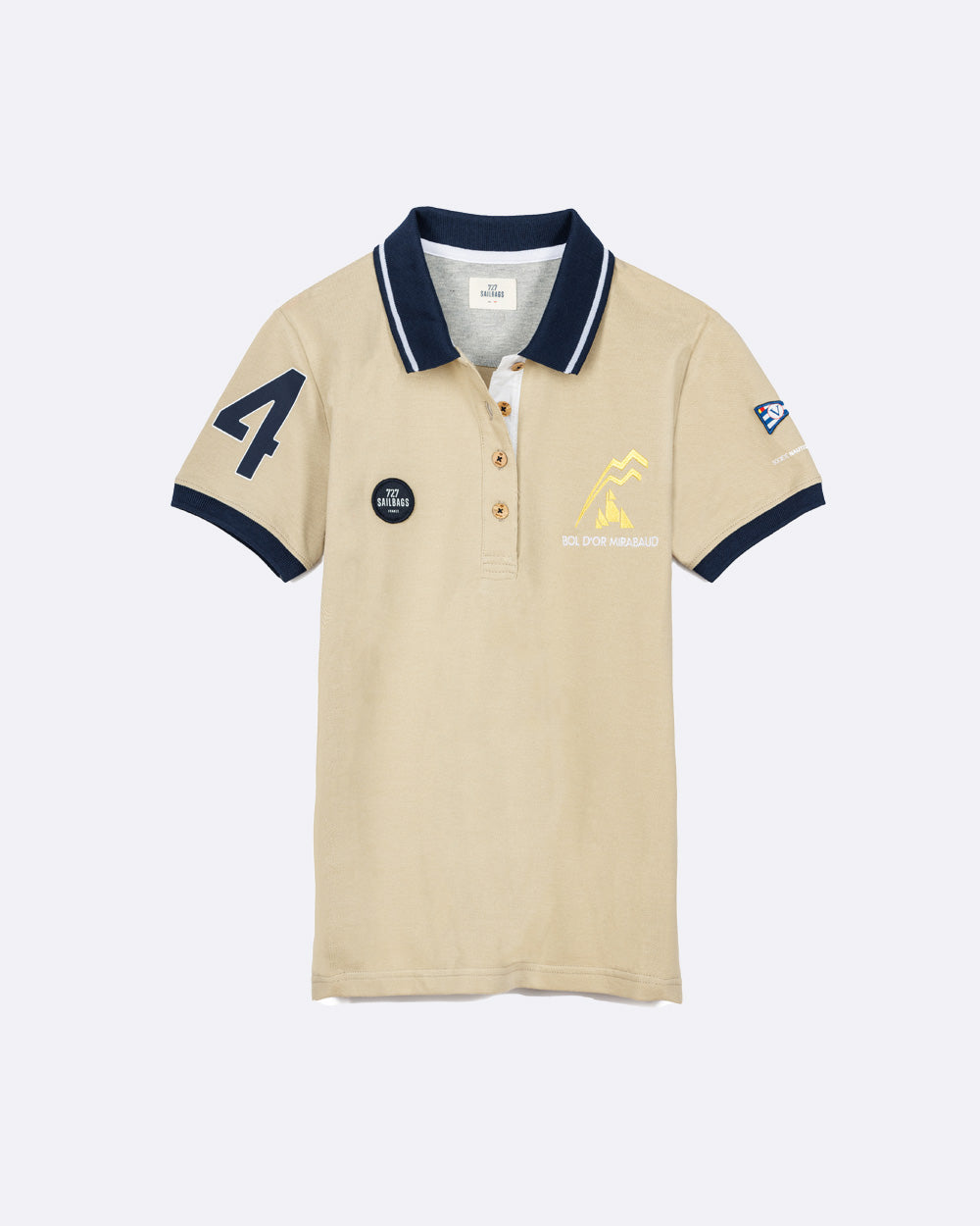 Polo femme sable  · Bol d'Or Mirabaud 2023