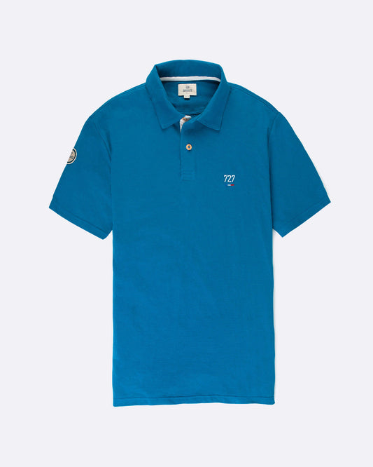 Polo Homme Voilier · Bleu Azur