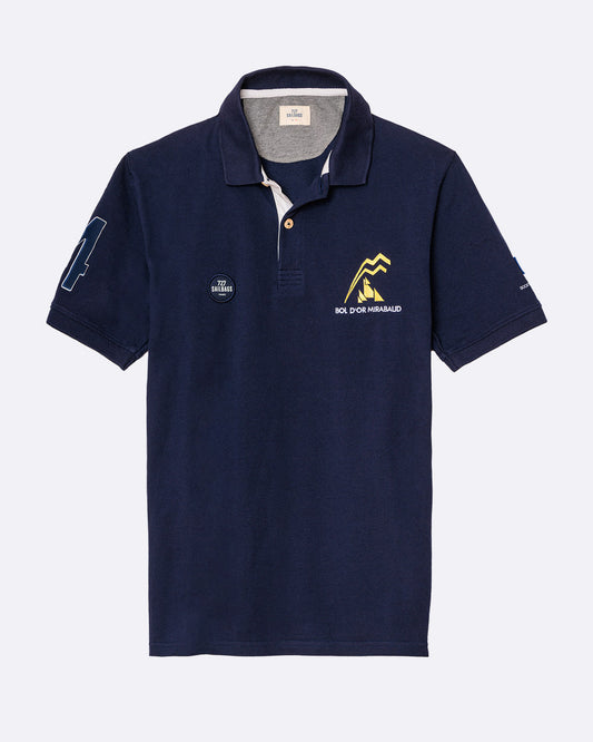 Polo homme bleu marine  · Bol d'Or Mirabaud 2023