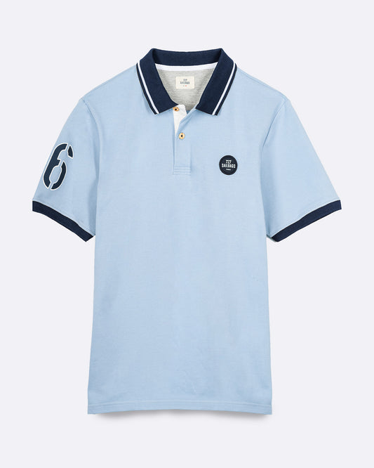 Polo homme Farr  · Bleu Pastel