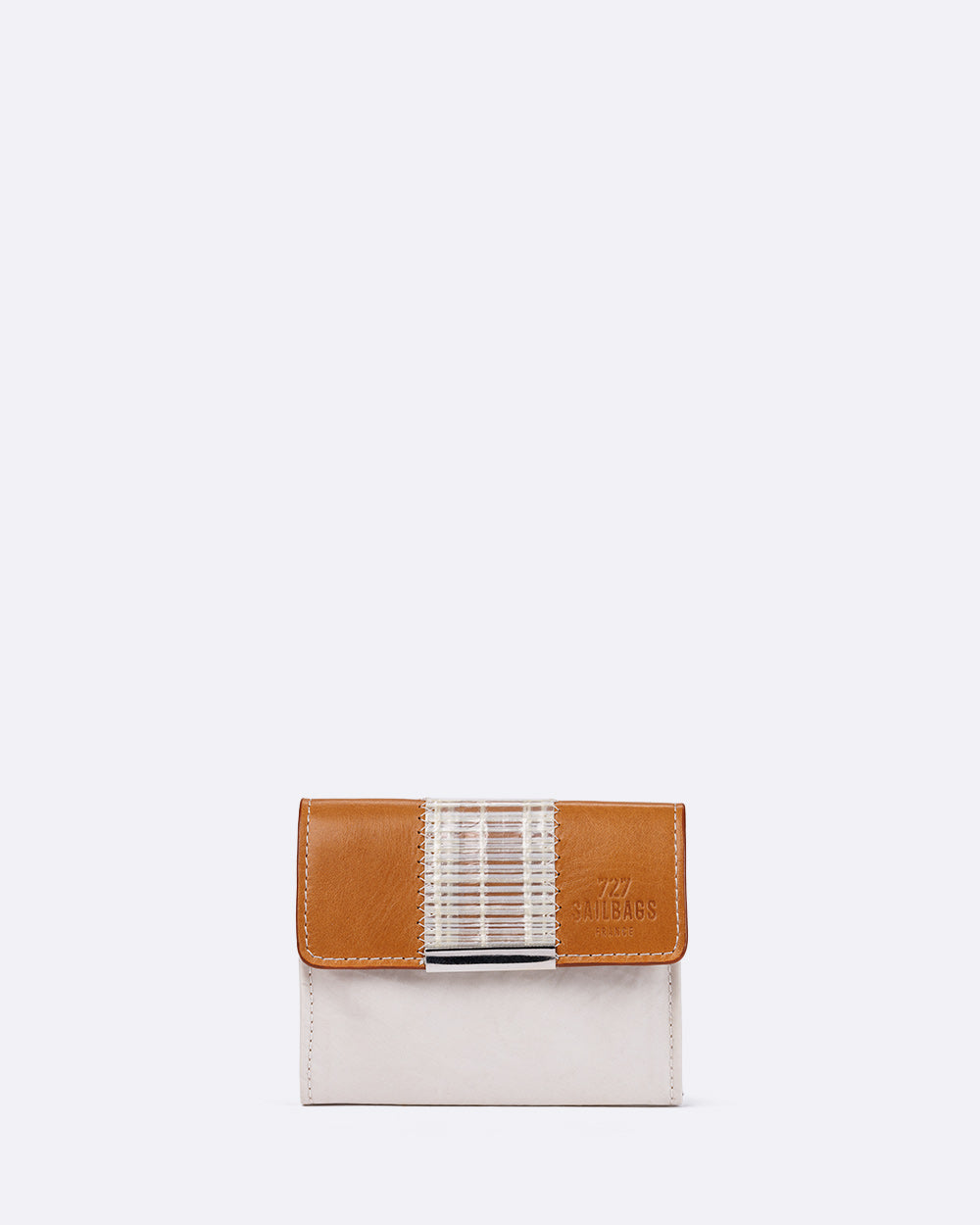 Portefeuille complice · Cuir biscuit