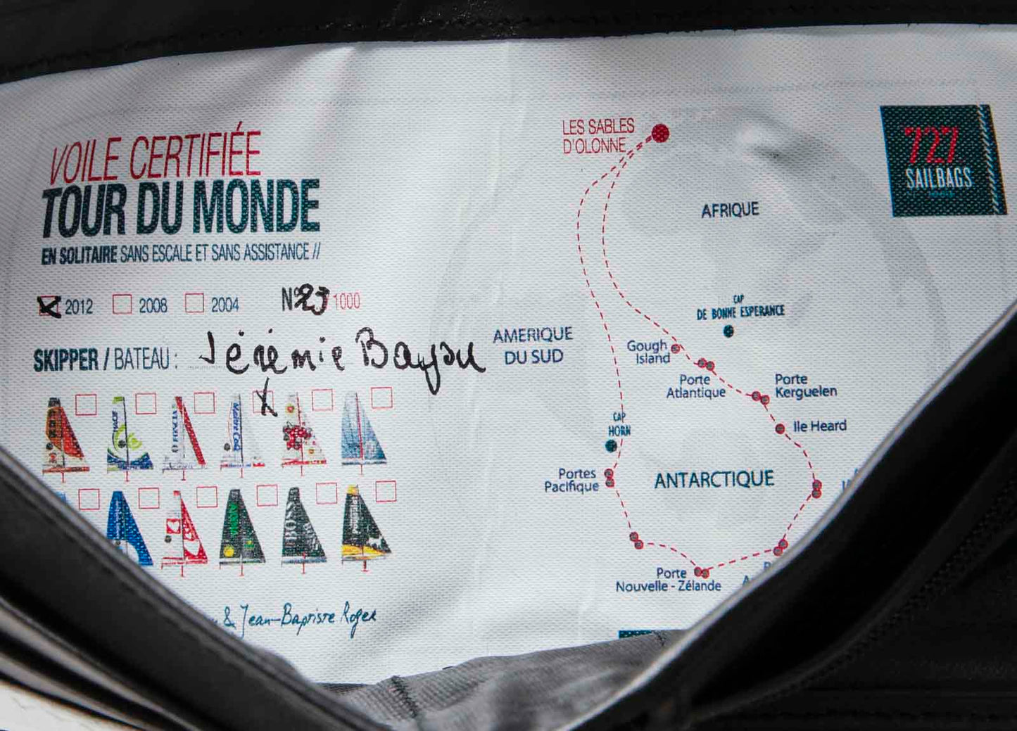 Portefeuille Édition Vendée Globe