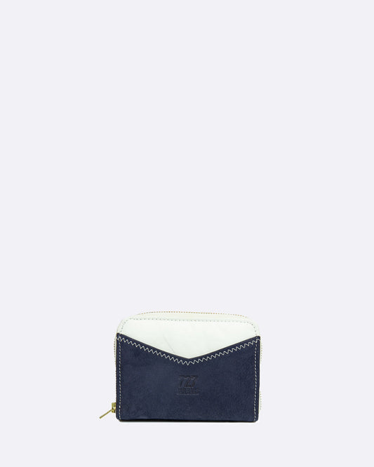 Portefeuille Femme "le Compact" · Bleu marine