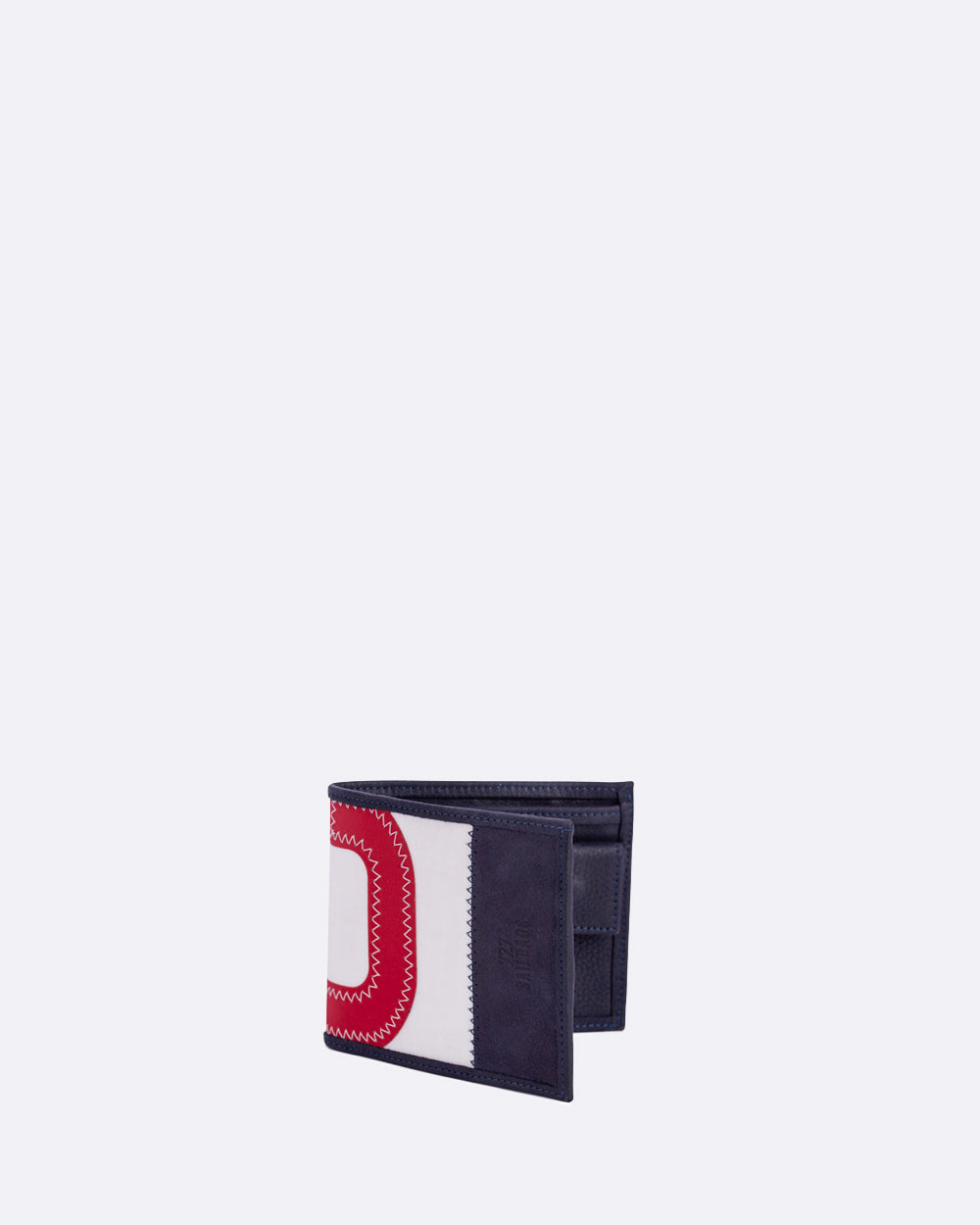 Portefeuille Navy · 2 rouge