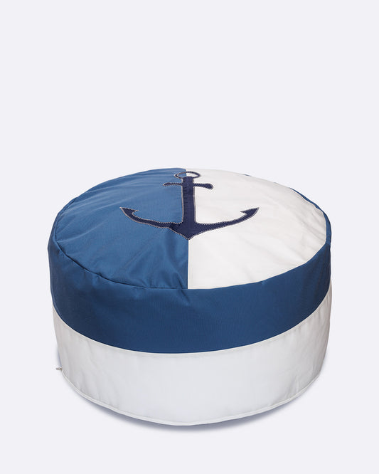 Pouf Duo ?72 · Ancre marine