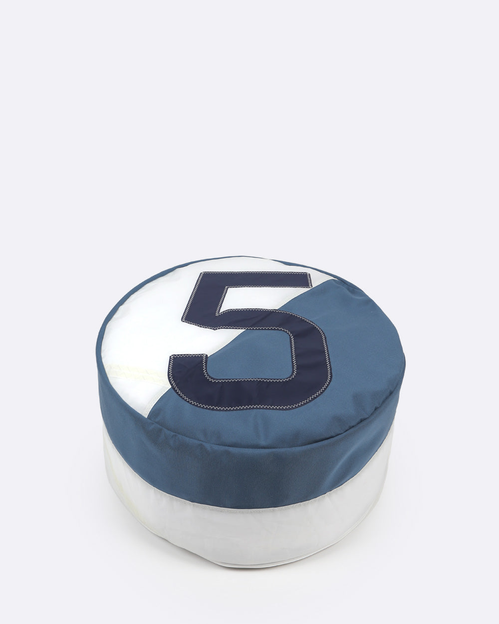 Pouf Solo Ø54 · Bleu nattier
