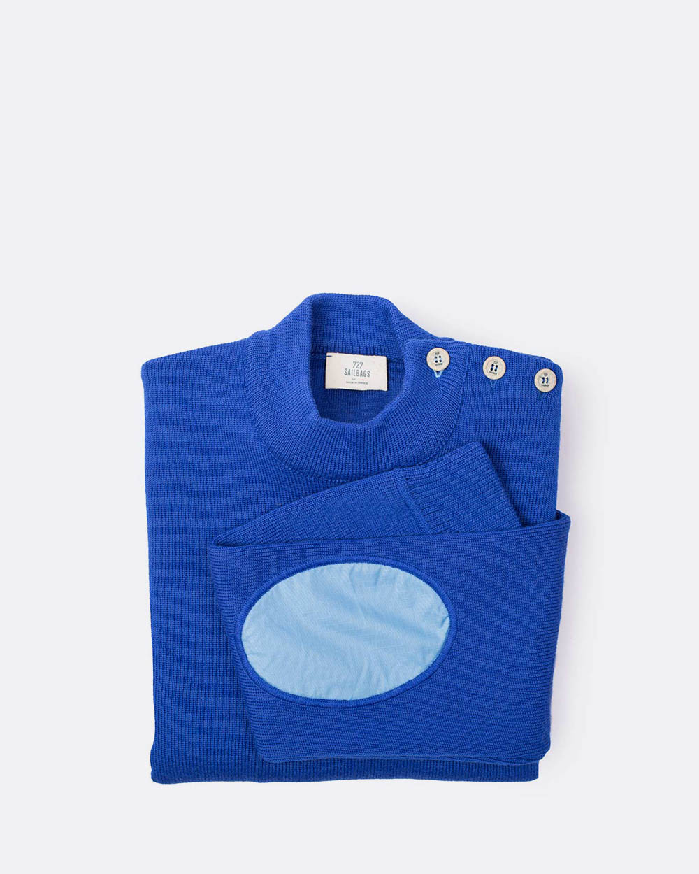 Pull marin Homme en laine Bleu Roi