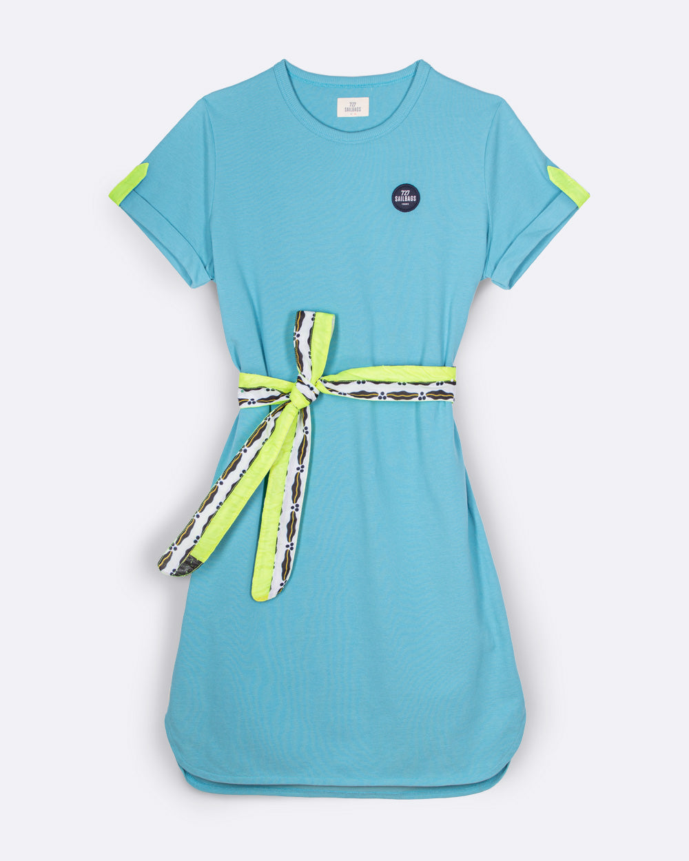 Robe polo Littoral · aqua