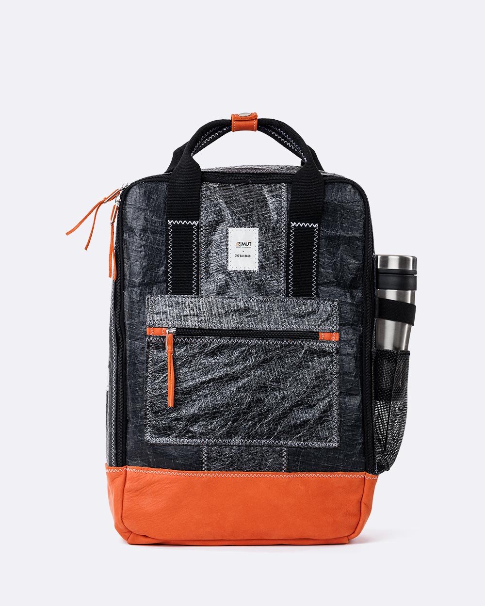 Sac à dos Wally Défi Azimut · Cuir orange