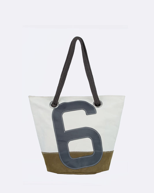 Sac à main Sandy · Cuir kaki