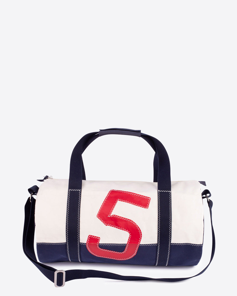Sac de sport Polochon · Navy rouge