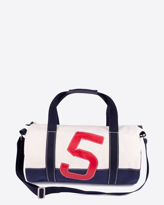 Sac de sport Polochon · Navy rouge