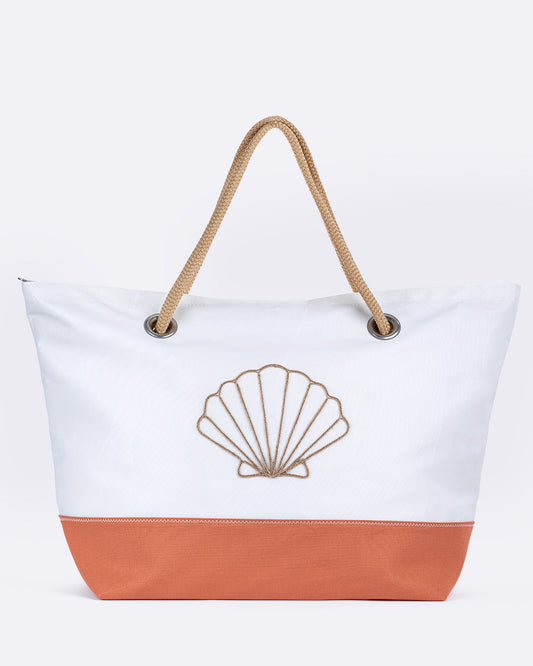 Sac de voyage Carla Santiago · Coton corail