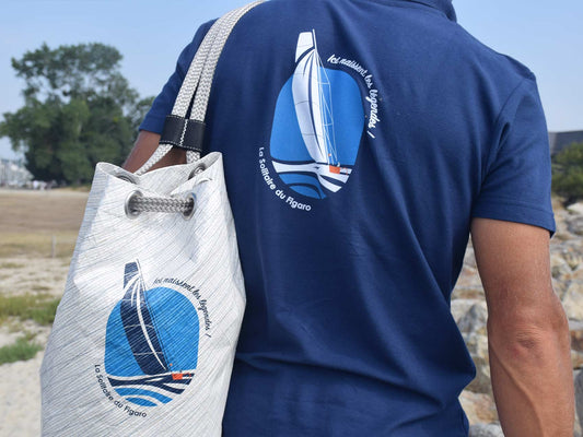 Sac matelot Jack voile technique Blanche - Solitaire du Figaro
