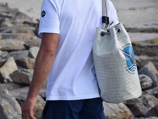 Sac matelot Jack voile technique Jaune - Solitaire du Figaro