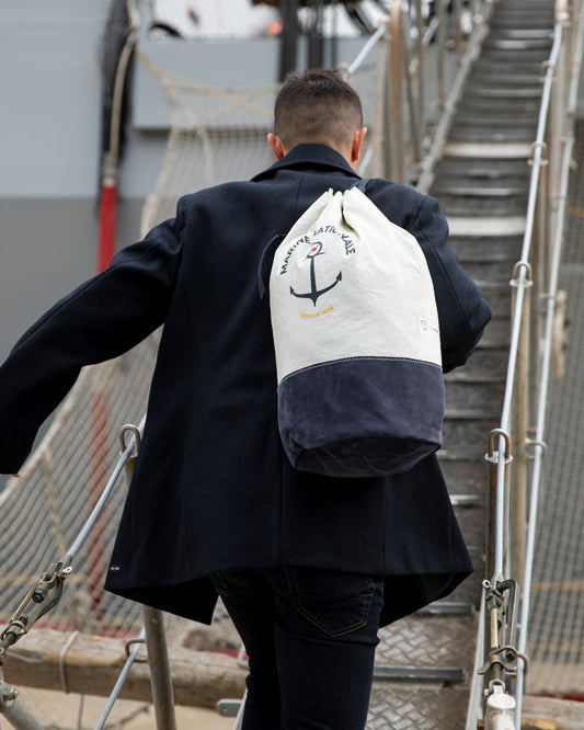 Sac Matelot Marine nationale cuir · Navy