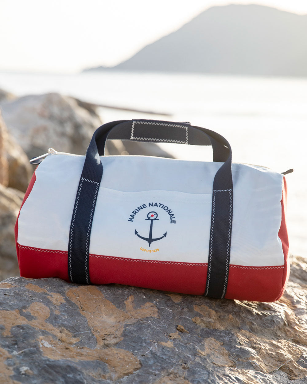 Sac Polochon "Béveziers" Marine nationale · Rouge