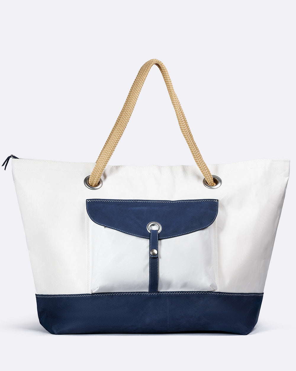 Sac voyage Carla "Les Grands Classiques" · Cuir bleu marine
