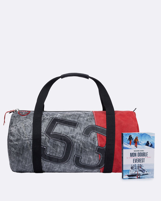 Sac voyage Onshore et Livre "Mon double Everest" offert