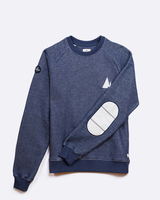 Sweatshirt · Bleu chiné