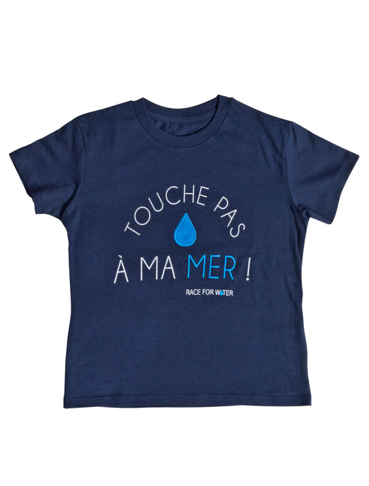 T-Shirt enfant "Touche pas à ma mer"
