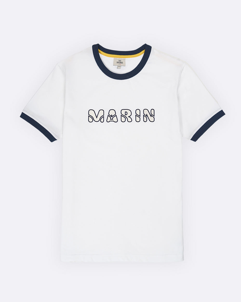 T-Shirt Marin · Blanc Écru