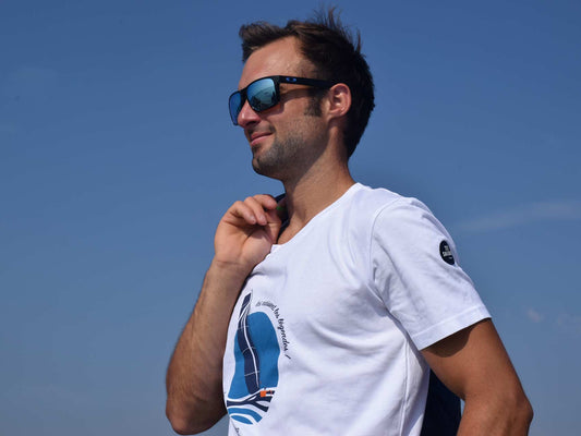 T-Shirt Mixte Blanc - Solitaire du Figaro