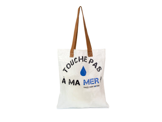 Tote bag Touche pas à ma mer