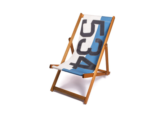 Transat en bois exotique