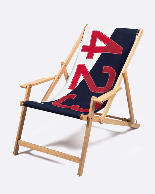 Transat en bois exotique