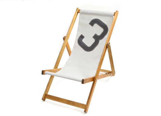 Transat en bois exotique