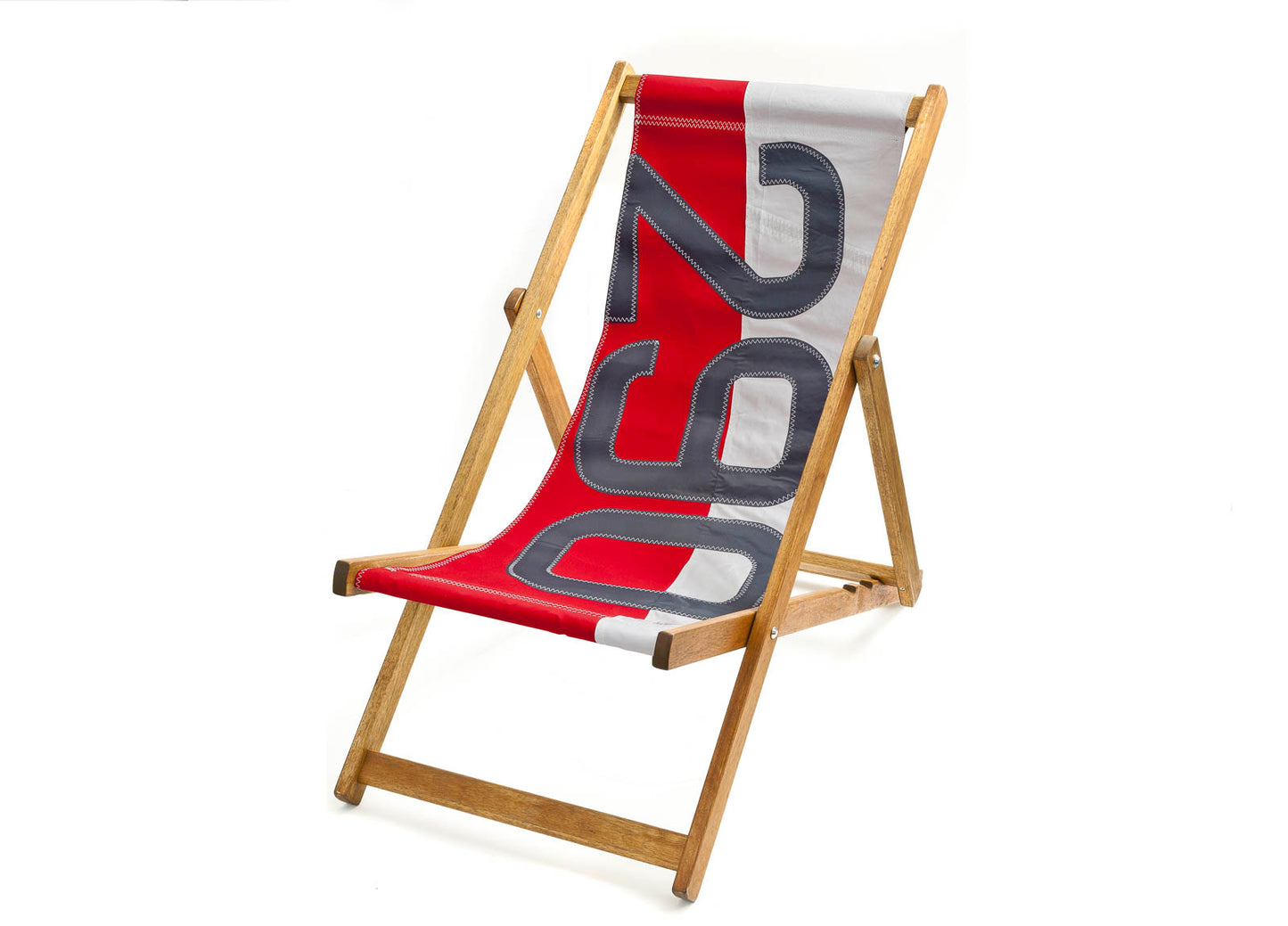 Transat en bois exotique