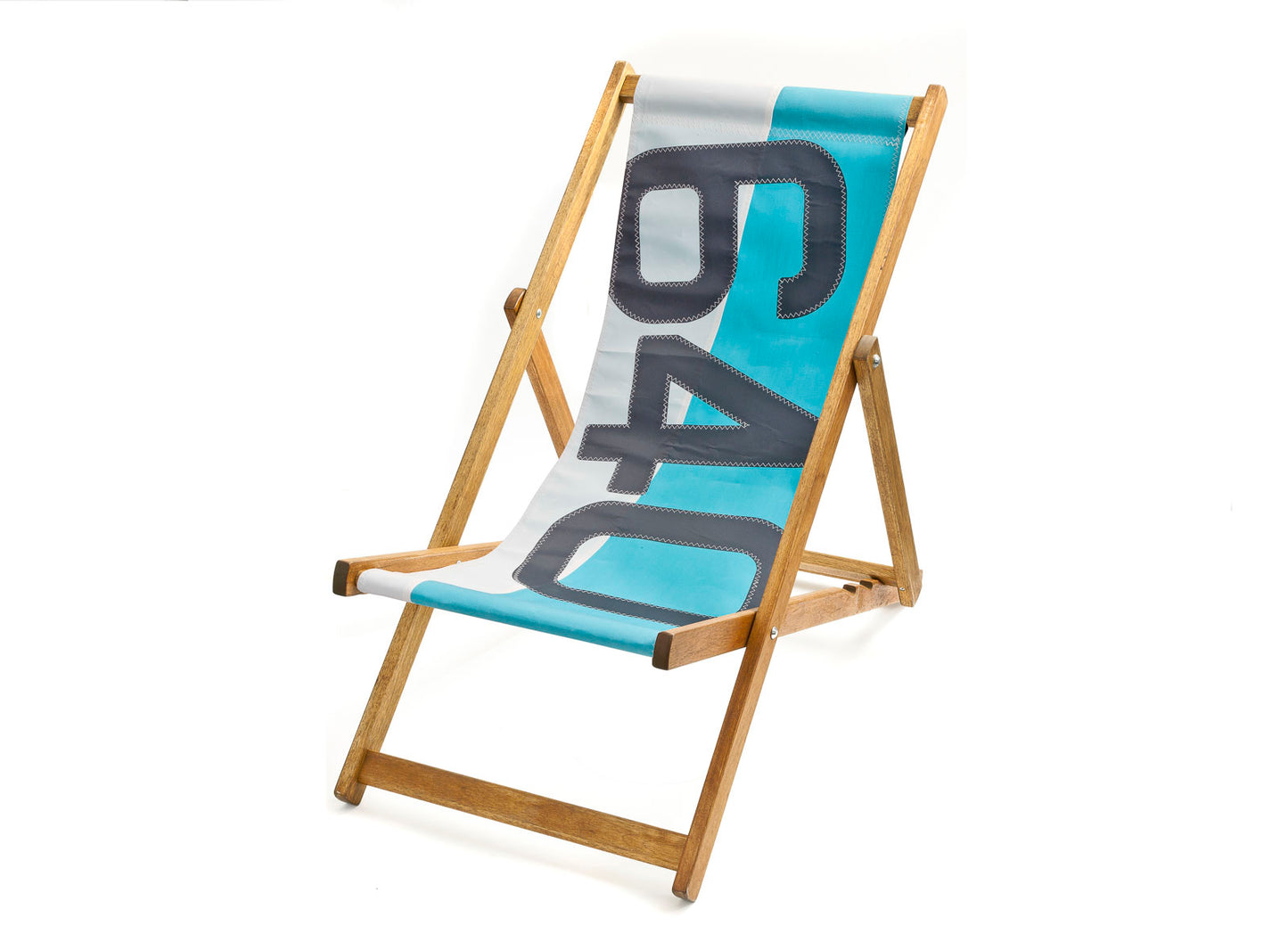Transat en bois exotique