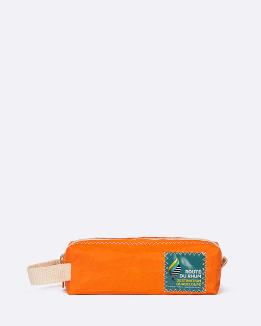 Trousse à crayons - Orange Noir Caraïbes